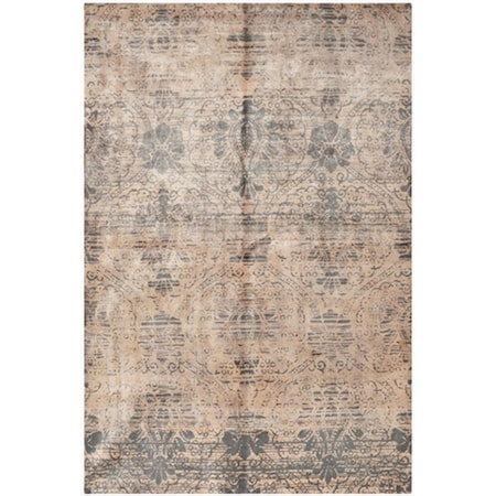 Safavieh 9 x 12 ft. Rectangle Contemporary Tibetan Brown Hand Knotted Rug TIB551B-9